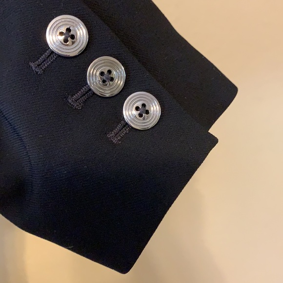 VGUC-White House Black Market blazer, black Size 4 - Picture 3 of 12